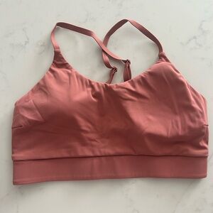 Blush Pink Sports Bra